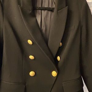 Black blazer Express brand, with gold buttons Worn once Size 10